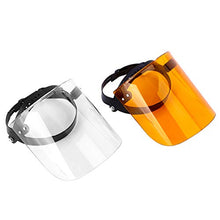 PRETYZOOM 3 Pezzi Visiera di Sicurezza Visiera Trasparente Visier Protettiva Anti Sputo Anti Splash Visiera Protezione Cappello Visiera