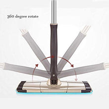 SSAYY Mop Mop da Pavimento in Microfibra X-Type con Panno in Panno da 3 Pezzi Sostituisci Gli Utensili per La Pulizia della Casa per L'Estrusione Manuale con Lavaggio A Mano Libera