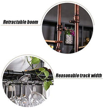 Cremagliera Del Vino Del Metallo Porta Bottiglie E Vetro Cremagliera Del Vino Creativa- Portabottiglie Sospeso, Porta Bicchiere Invertito, Per Decorare Bar E Cucine Domestiche