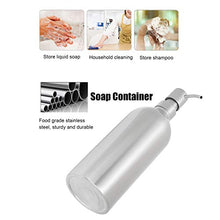 ffu Dispenser di sapone, 700 ml in acciaio inox disinfettante per mani, utilizzato in cucina e bagno