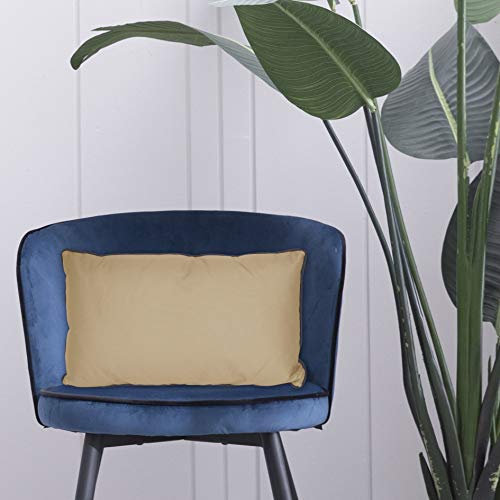 LILENO HOME - Cuscino per esterni, 50 x 30 cm, impermeabile, con sabbia (senza imbottitura), per esterni, impermeabile come cuscino da giardino o come cuscino decorativo, resistente alle intemperie