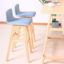 Sgabello Sedia Poggiapiedi Creativo Stile Europeo Bar Chair contatore Reception Presidenza con Schienale e poggiapiedi Fashion Bar Semplice Sgabello Alto Sgabello Sgabello QAF1009
