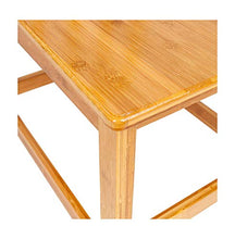 Sedute multifunzionali, 2 pz robusti sedie da pranzo in bambù sedie di legno sedie da pranzo sedie da pranzo sedie da esterno per portico, a bordo piscina, patio, giardino, balcone, cortile, arredamen