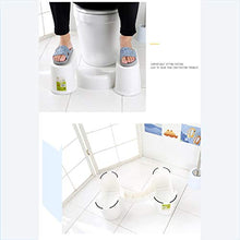 Sgabello da Banco per Toilette Sgabello Sgabello Anti-Pattinaggio Anti-Pattinaggio Bagno Seduto sul Dispositivo Ausiliario Corretto Toilet Toilet Pedone Sgabello (Size : H23cm)