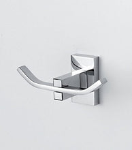 Europrimo Accessori per Bagno Moderno in Ottone Cromato Vetro Satinato portasciugamani portarotolo portasapone