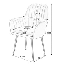 ZCXBHD 4X Poltroncina da Sala Pranzo Soggiorno Sedia da Scrivania per Cameretta con Schienale Poltrona in Tessuto in Velluto Oro Gambe d'oro in Metallo (Color : Pink)