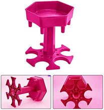 KWY Dispenser di Vetro e Dispenser di Colpi di Supporto-6 Modi Dispenser di Shot da Bar Distributore di Cocktail Party Drink Games Dispenser di Vino Decorazioni Natalizie Forniture Grigio