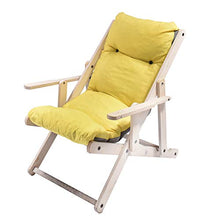 House Collection HSC1469 Poltrona Comodone, Bianco/Giallo