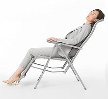 Zero Gravity Reclinabile Sedia Rilasser Esterni Sun Lounger Chair Patio Mobili da Giardino Multifunzionale Sedia da Spiaggia Grigio