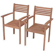 vidaXL Sedie da Giardino 2 pz e Cuscini Grigio Talpa Massello di Teak