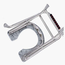 YHNMK Comodino Pieghevole Sedile WC Portatile Sedia vasino Portatile Comoda Sedia da Toilette per Anziani