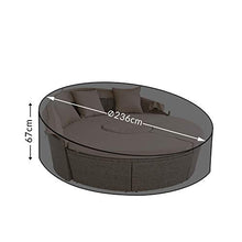 Kingsleeve Copertura Isola Prendisole da Giardino Resistente alle intemperie 420 D Oxford 188x50cm Protezione mobili da Esterno telone Protettivo