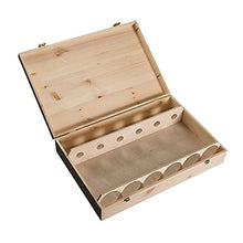 Stefanelli Cassetta Classica in legno di pino, può contenere fino a 6 bottiglie cm 52x34x9 (art 316)