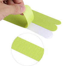 Aisheny 12Pcs Adesivi Fluorescenti Antiscivolo Strisce di Sicurezza Antiscivolo Vasca Nastro Adesivo Autoadesivo