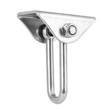 Nichhany Accessorio per Sedia sospesa per Amaca con Piastra Fissa a Sospensione in Acciaio Inossidabile Tipo a U con Piastra Fissa oscillante