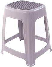 B-fengliu Set di 2 Rattan Stool Bagno poggiapiedi pasti sedie di plastica Piedini Antiscivolo Pesca Camping Garden Vanity Sgabello spogliatoio (Color : Grey, Size : 29X32X39cm)