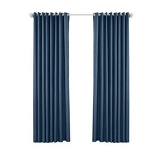 Scheda Tenda Impermeabile all'aperto Top Thermal Isolato Blackout Blackout Drape per Giardino del Patio Tende da Esterno (Color : Dark Blue, Size : 52in x 95in)
