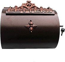 YONGYONGCHONG Cassetta delle lettere European Garden Villa Home Decoration - Letter Box impermeabile cassetta postale