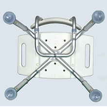 LXLAMP Sgabello per Vasca ergonomico da Doccia Vecchio Sgabello da Bagno Antiscivolo, Staffa in Alluminio/Sgabello in Plastica/Tappetino Antiscivolo / 6 Altezza Regolabile (Size : A)