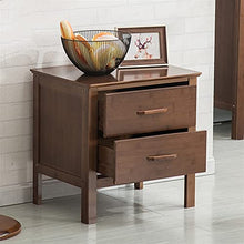 FEANG Tavolo da Comodino Bamboo Tavolini da Comodo con cassettiera Cassetto Comodino Moderno Armadio Minimalista Camera da Letto