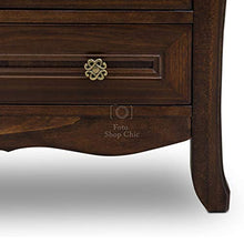 Arredo bagno 85cm con base e lavabo arte povera color noce