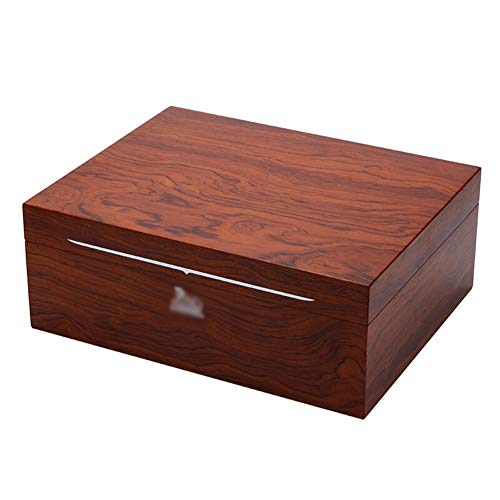 Sigari Humidor - Scatola di sigarette di legno di cedro Scatola di alcolizzazione Scatola originale di Humidor con armadietto for sigari Dimensioni: 280x218x106mm Cedro spagnolo contenitore di immagaz