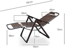Reclinabili Sedia Pieghevole Sedia da Giardino Pranzo Pranzo Sedia Lazy Sedia Lazy Sedia Easy Chair Multifunzione Sedia a Sole Regolabile
