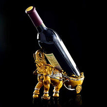LHQ-HQ Decorazioni Arte Artigianato Wine Rack Resina Elefante Vino Rack casa Decorazione pittorica Pranzo Tavolo da Cucina