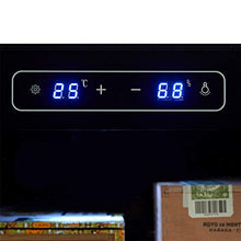 Umidificatori Humidor Armadio for Sigari Idratante A Temperatura Costante Armadio for Sigari con Regolazione della Temperatura E umidità A Porta Singola Armadio for Sigari di Grande capacità