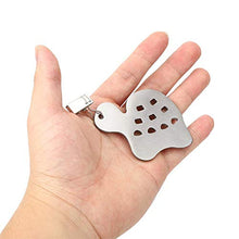 Oumefar Morsetti per tovaglie Clip per tovaglie Supporti per tovaglie in Acciaio Inossidabile per Barbecue da Picnic(Turtle+Whale+Small Fish+Butterfly)