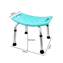 MGMDIAN Poltroncina da Bagno in Lega di Alluminio Vecchio - Sedia da Doccia Sgabello da Bagno per Donna Incinta - Panca Doccia per docce Accessori da Bagno