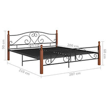 FAMIROSA Giroletto Nero in Metallo 200x200 cm-4938
