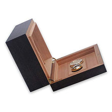 WRJY Humidor per sigari Scatola per sigari Portasigarette Armadietto per sigari, Rivestimento in Legno di Cedro Guarnizione Ispessita con umidificatore e igrometro Scatola Regalo per uo