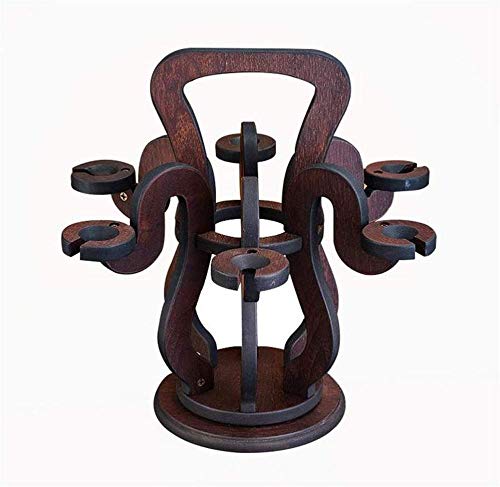 Scaffale Legno Porta Vino Cremagliera Del Vino Creativa Porta Bottiglie E Vetro - Porta Bicchiere Di Vino Invertito, Decorazione Domestica