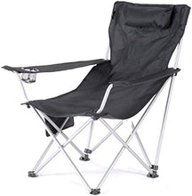 CASTOR Tavolo da Picnic all'aperto Sedia Pieghevole Nero Indietro Beach Sedia da Spiaggia/per Esterni Sedia da Picnic Portatile/Sgabello di Schizzo/Sedia da Porto all'aperto/Sedia/da Esterno BBQ Pa