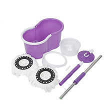 SSAYY Mop Rotazione Automatica A 360 Gradi Rotella in Microfibra Mop in Acciaio Inossidabile Mop Secchio A Doppio Mop per Uso Domestico