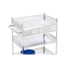 Quattro Ruote portatile strumento di archiviazione Carrello Carrello for ripiani, struttura for soggiorno mobile in acciaio inossidabile conveniente struttura for camera da letto for bagno di grande c