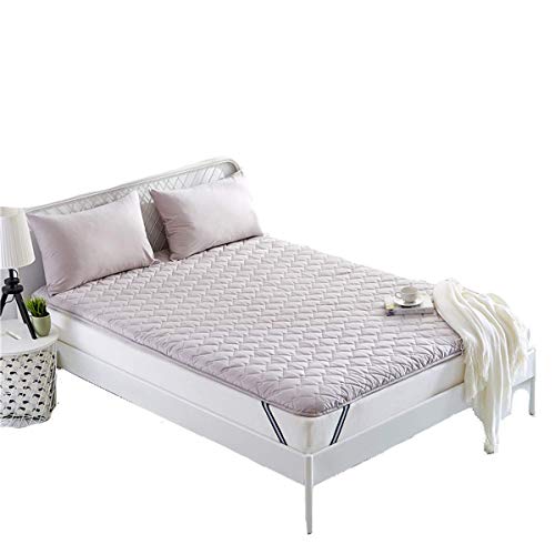 Z&HA Spesso Premium Materasso Pad, futon Giapponese Tatami Sleeping Trapuntato Equipaggiata Materasso da dormitorio casa,Grigio,120 * 200cm