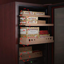 Xing Hua home Umidificatori Humidor Armadio per Sigari Armadio per Temperatura E umidità Costanti Armadietto Idratante Elettronico per Uso Domestico Legno di Cedro Blocco Sicuro per Bambini