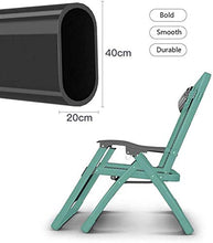 Sedie reclinabili per sedie reclinabili, chaise longue pieghevoli, resistenti, regolabili, a gravità zero, per esterni, spiaggia, patio, supporta 150 kg