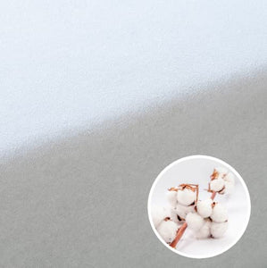 Tural - Fodera coprimaterasso con cerniera. Spugna 100% cotone. Matrimoniale 160x190/200cm