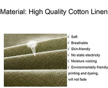 HYLX Cuscino Sedile, Cuscino Sedia, Cuscino Sgabello Rotondo, Cuscino Sedia Floreale Antiscivolo in Cotone Spesso, per Giardino, terrazza Esterna