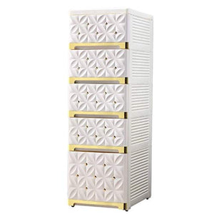 BUDBYU Armadio a Lato Stretto, Armadio con Cucitura in plastica Tipo cassetto Armadio da Bagno Armadio da Cucina Stretto ripiano per Risparmiare Spazio