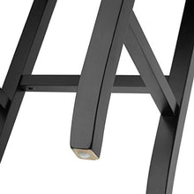 TecTake Sgabelli da Bar Design Noir Sgabello Arredamento Casa e Cucina 111cm