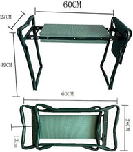 AAGYJ Panca da Giardino Pieghevole da Giardino Kneeler Panca da Giardino Pieghevole Kneeler da Giardino e Sedile Sgabelli da Giardino Portatili per Esterni da Giardino