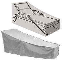 Cover di Divano Patio, Universal L Forma Divano Coperture Impermeabile e mobili Antipolvere Arredamento Esterno Copertura Esterna 190T Poliestere 208 * 76 * 41/79 cm,Grigio