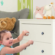 Watercolor Sea Turtle Pomelli per Porta Set di 4 Pomelli per Mobili Manopole per Cassetti Cucina Armadio Vetro