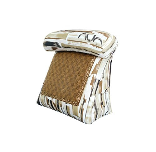 Xufei Cuscini Triangolo Cuscini Letto in Rattan, Studio Camera da Letto Camera da Letto Soggiorno per Il Tempo Libero posti Letto Cuscino del Collo Divano Cuscini della Vita