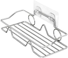 Scaffale da parete per cucina, camera da letto, scaffale monostrato da bagno in acciaio inossidabile senza punzonatura