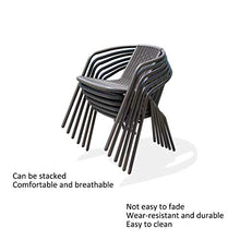 Hyyp, set di sedie e tavolo da giardino per casa/esterni, in plastica, set da tavolo con ombrellone da giardino, con set da 4/6 sedie da giardino, set da tavolo da pranzo, 106 rotonde+4 sedie